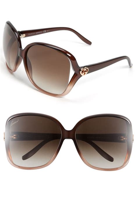 gucci heart logo sunglasses|Gucci sunglasses Nordstrom.